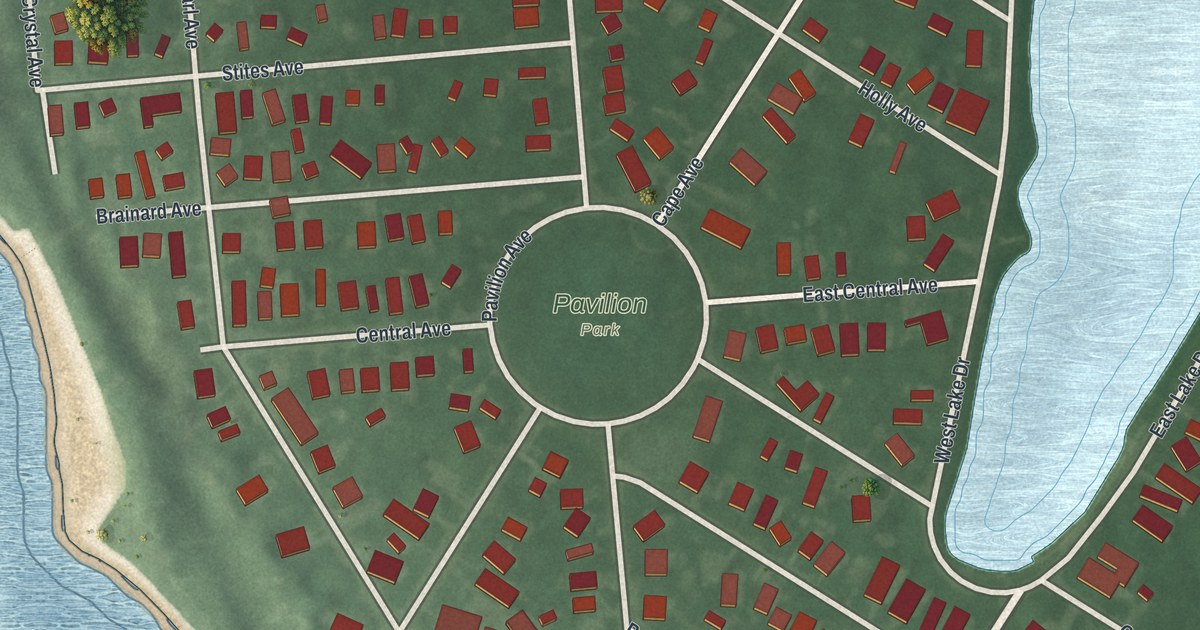 Map of Cape May Point, New Jersey in 2026