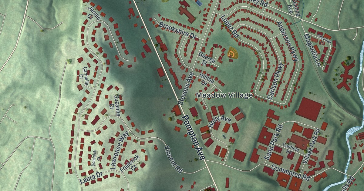 Map of Cedar Grove, New Jersey in 2026