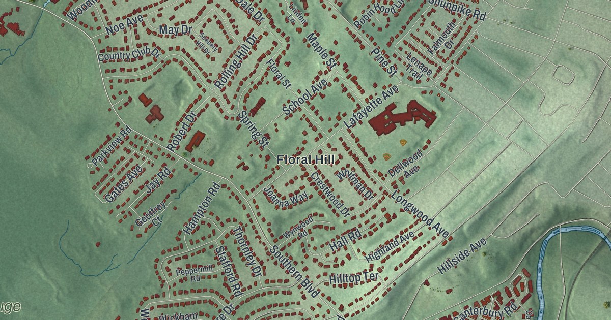 Map of Chatham, Morris County, New Jersey in 2026