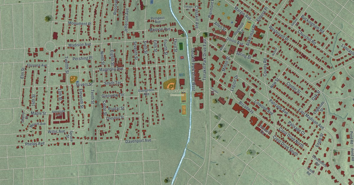 Map of Cresskill, New Jersey in 2026