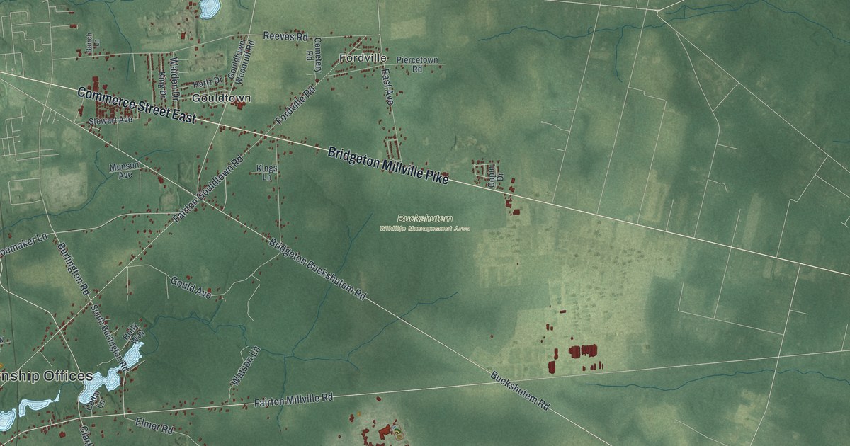 Map of Fairfield, Cumberland County, New Jersey in 2026