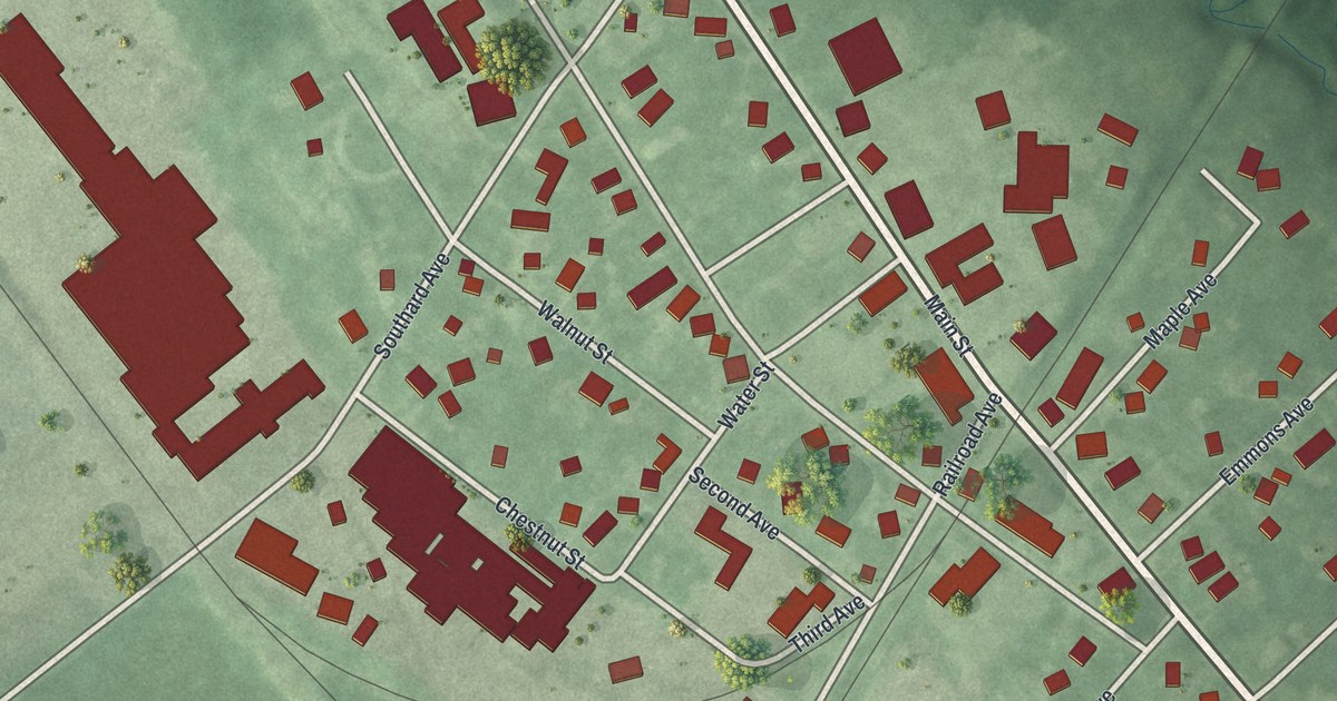 Map of Farmingdale, New Jersey in 2026