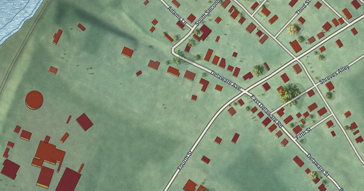Map of Fieldsboro, New Jersey in 2026