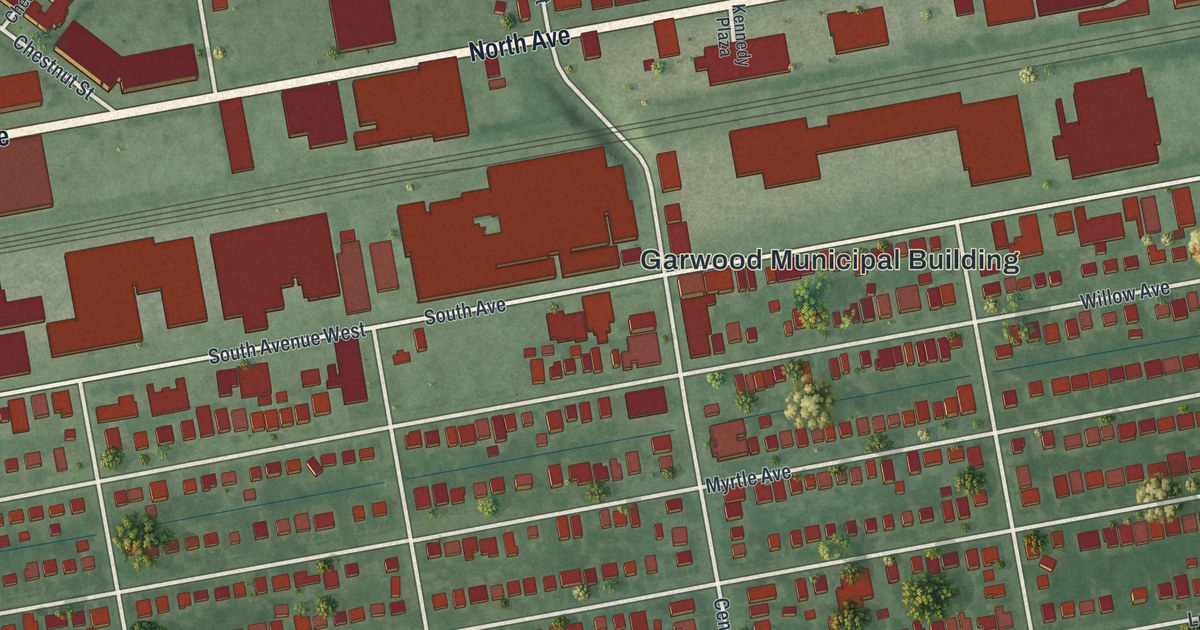 Map of Garwood, New Jersey in 2026