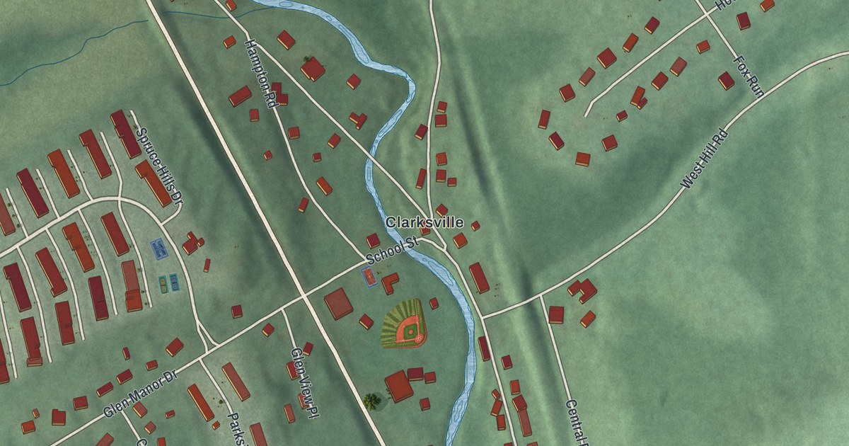 Map of Glen Gardner, New Jersey in 2026