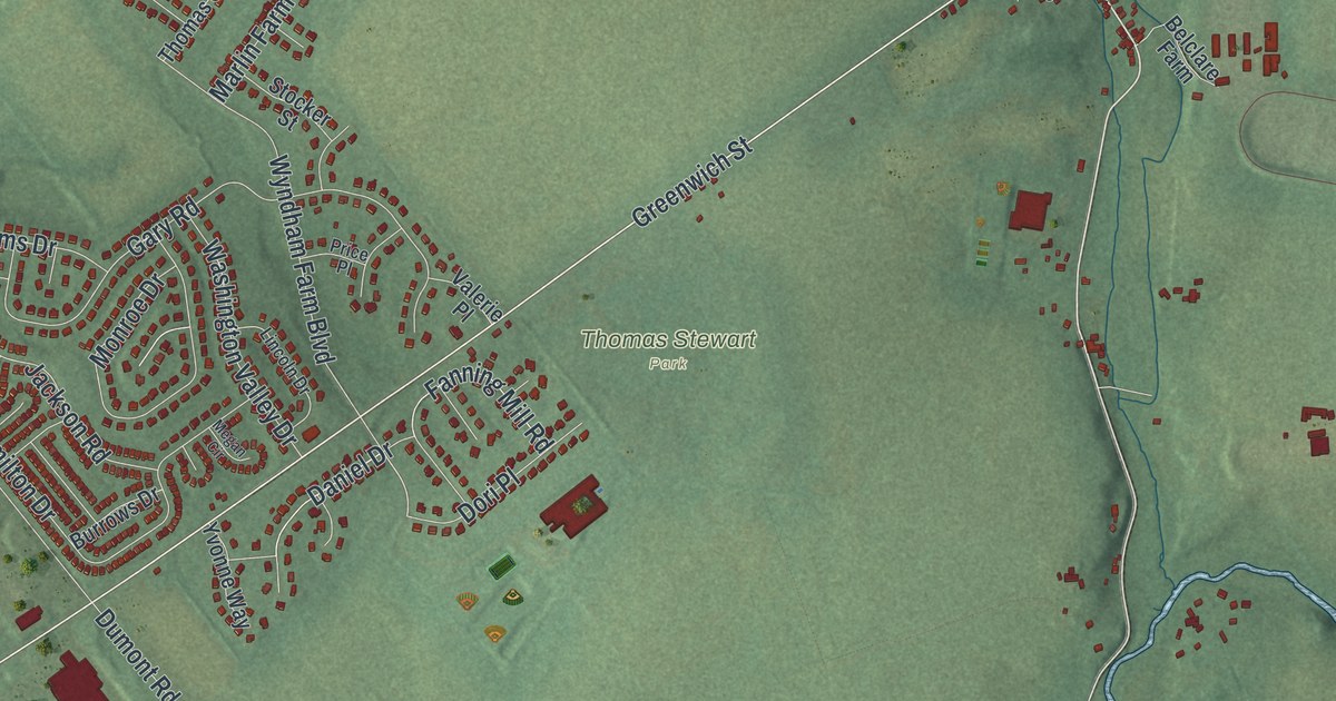 Map of Greenwich, Warren County, New Jersey in 2026