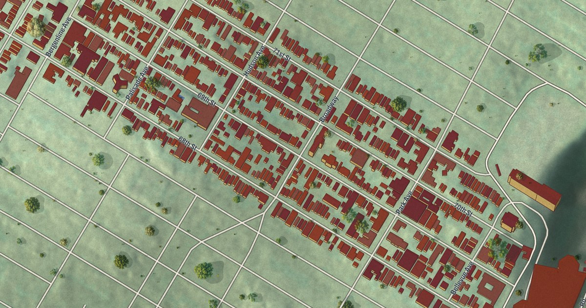 Map of Guttenberg, New Jersey in 2026