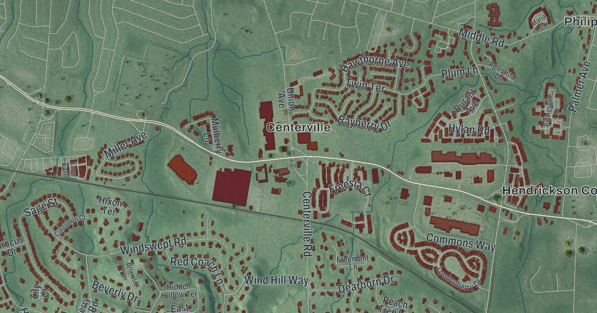 Map of Holmdel, New Jersey in 2026