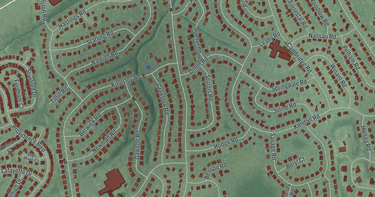 Map of Kendall Park, New Jersey in 2026