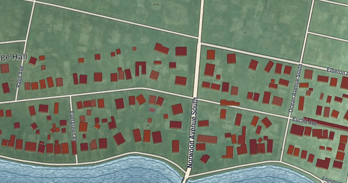 Map of Loch Arbour, New Jersey in 2026