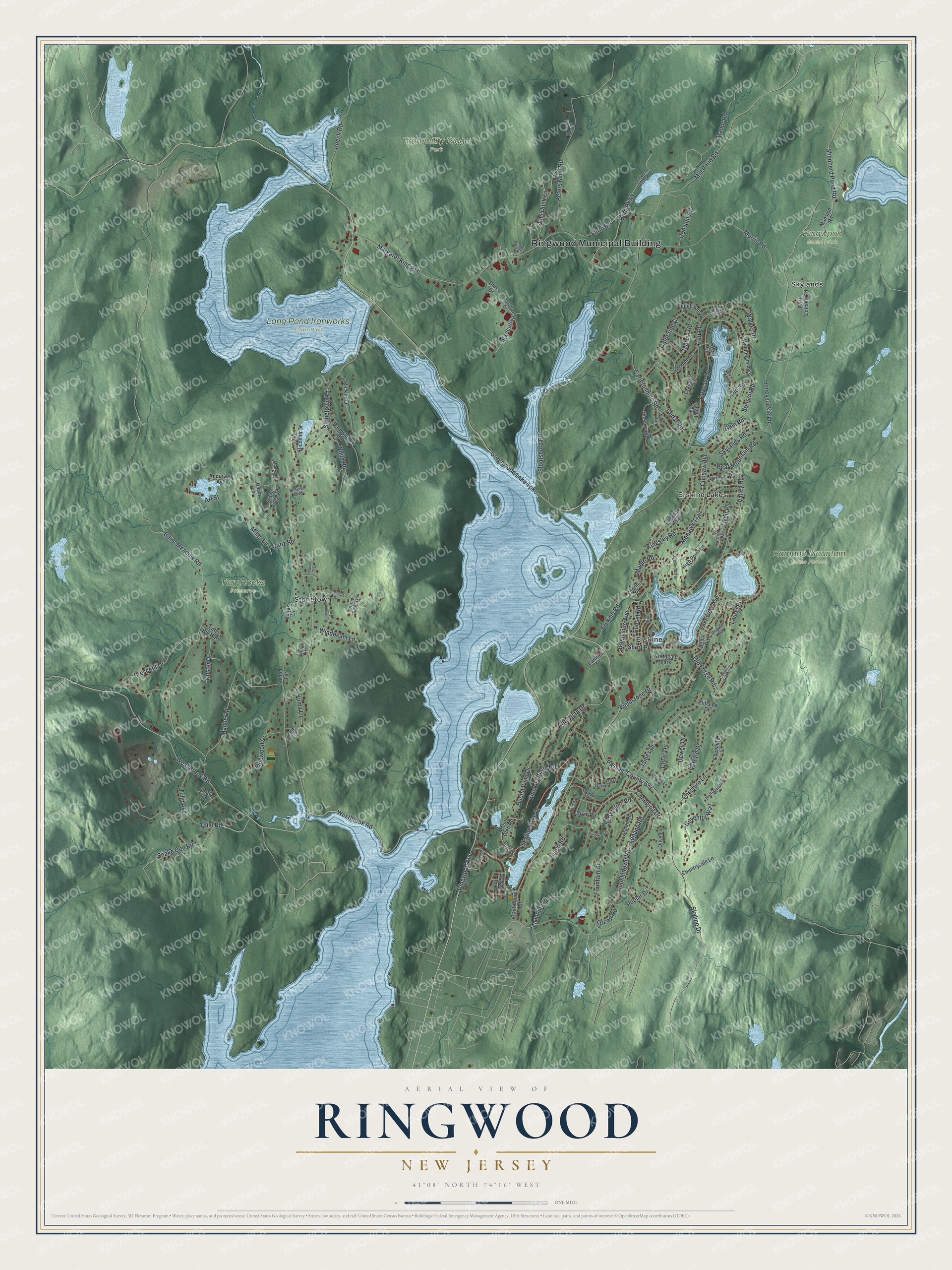 Watermarked full-map preview of Ringwood, New Jersey