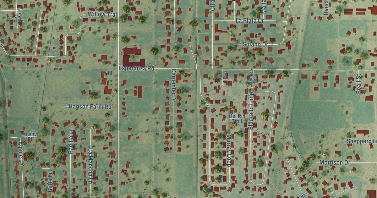 Map of Bosque Farms, New Mexico in 2026