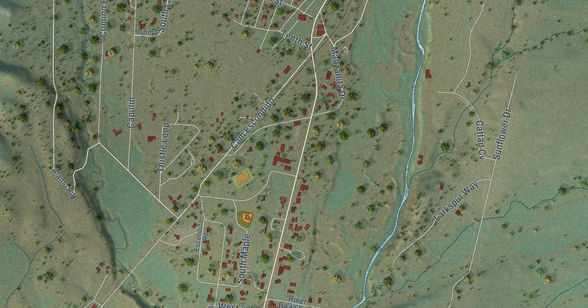 Map of Chama, New Mexico in 2026