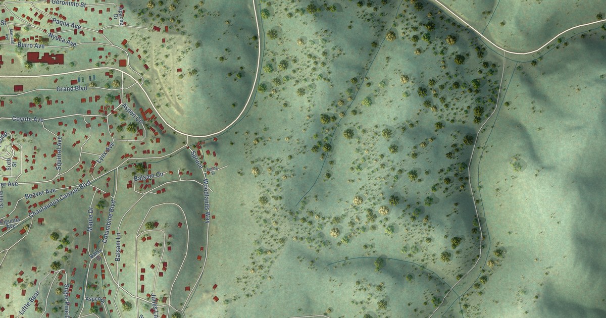 Map of Cloudcroft, New Mexico in 2026