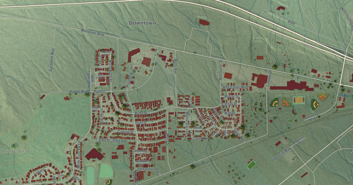 Map of West Wendover, Nevada in 2026