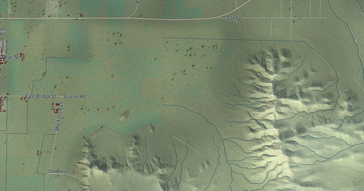 Map of Yerington, Nevada in 2026