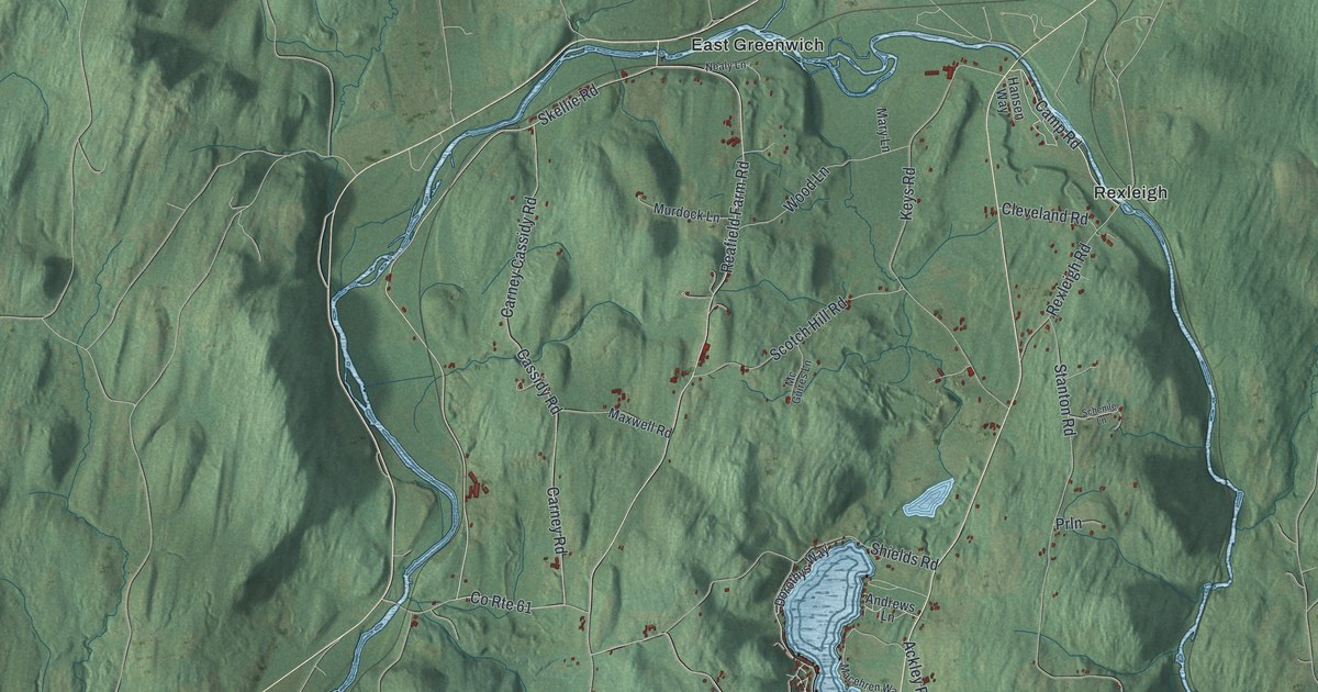Map of Jackson, New York