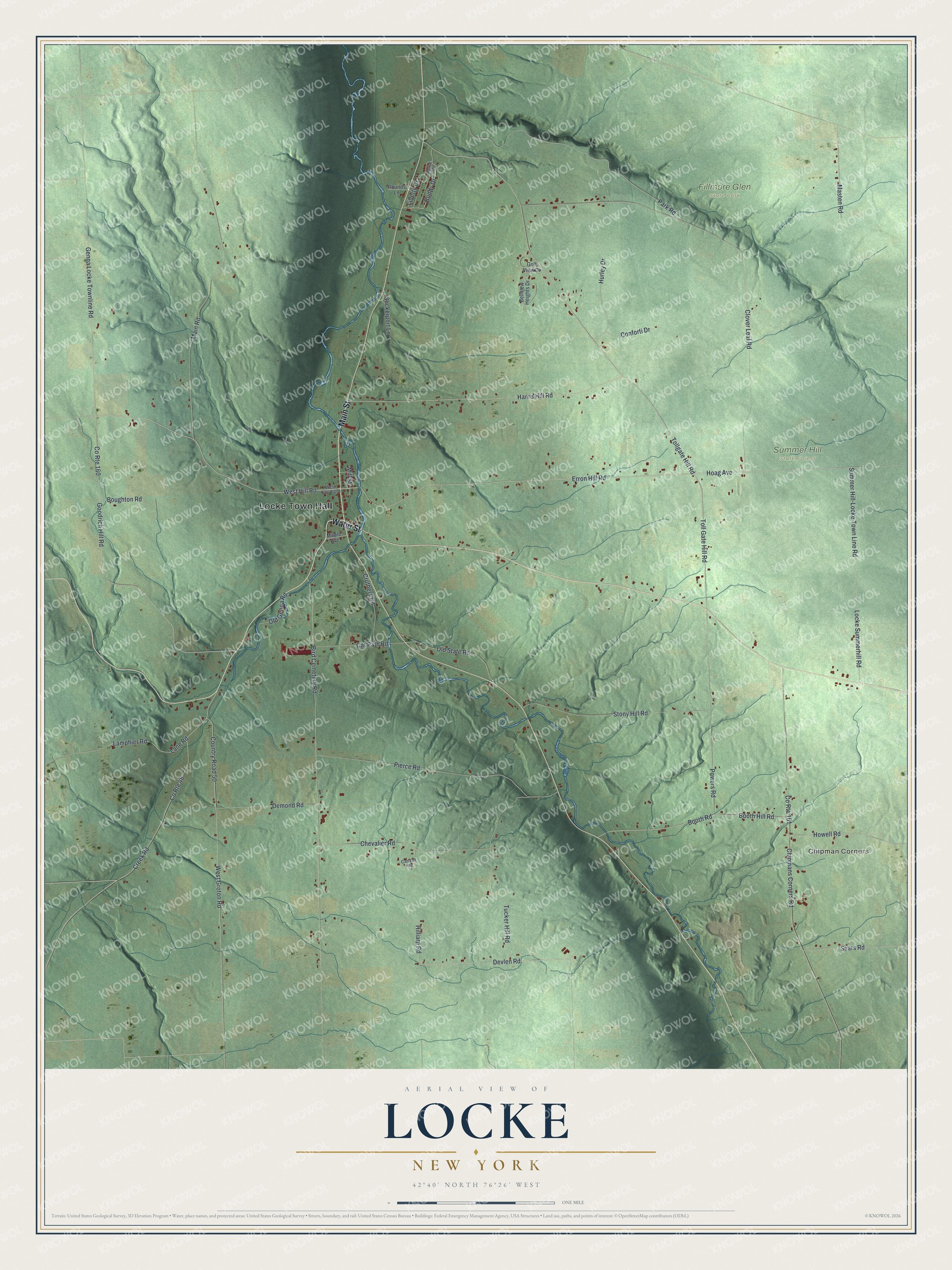 Watermarked full-map preview of Locke, New York