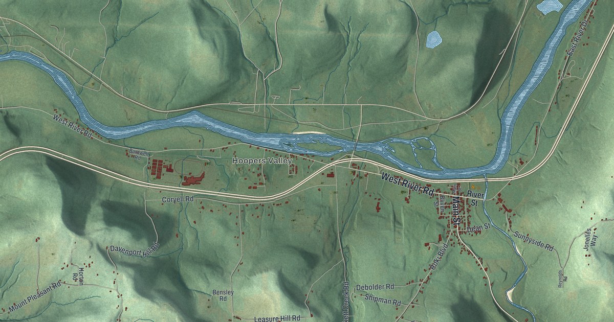 Map of Nichols, New York