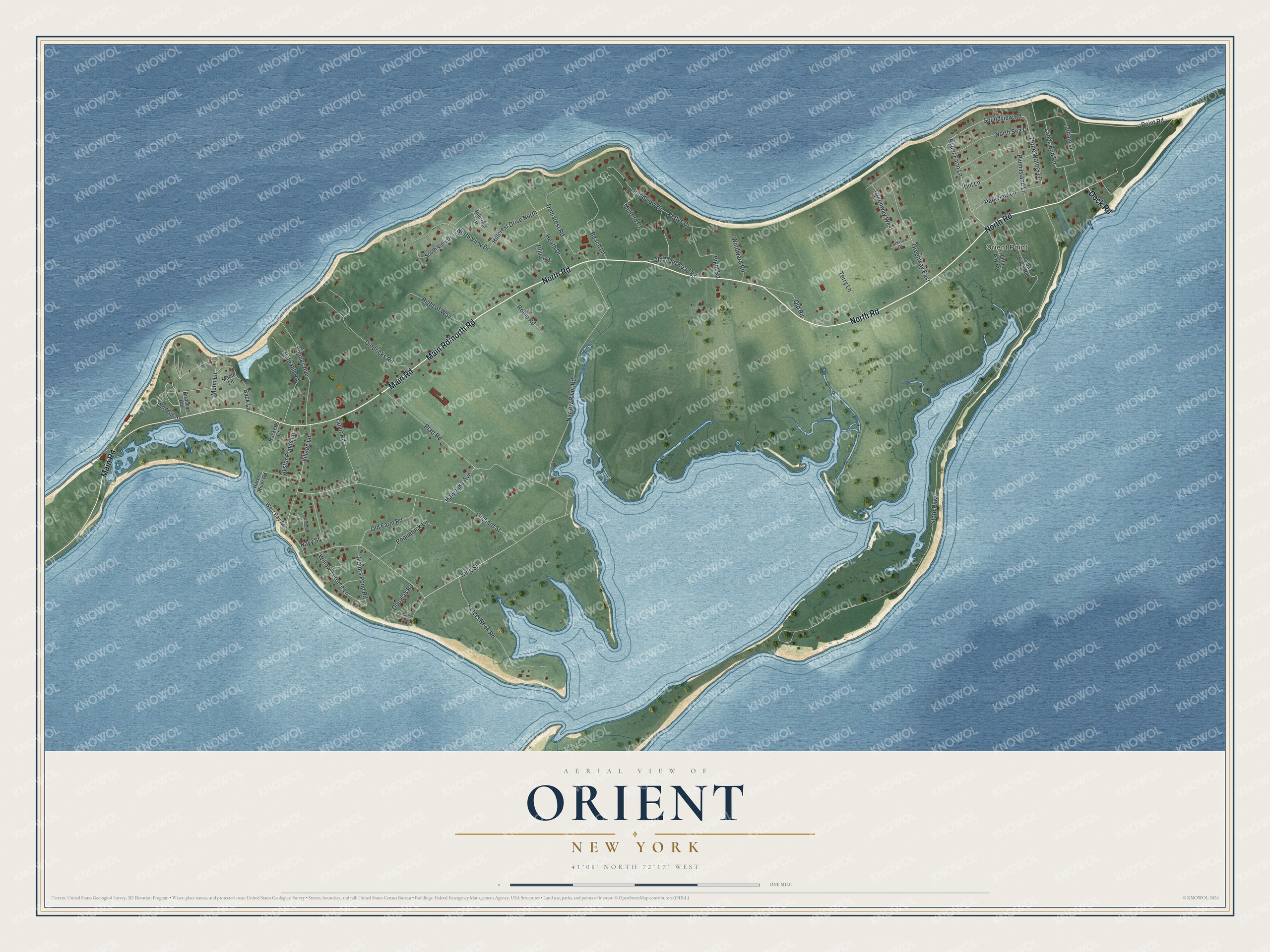Watermarked full-map preview of Orient, New York
