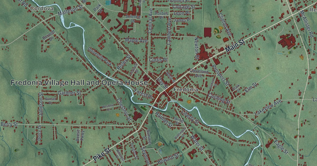 Pomfret, New York: Home, Street by Street