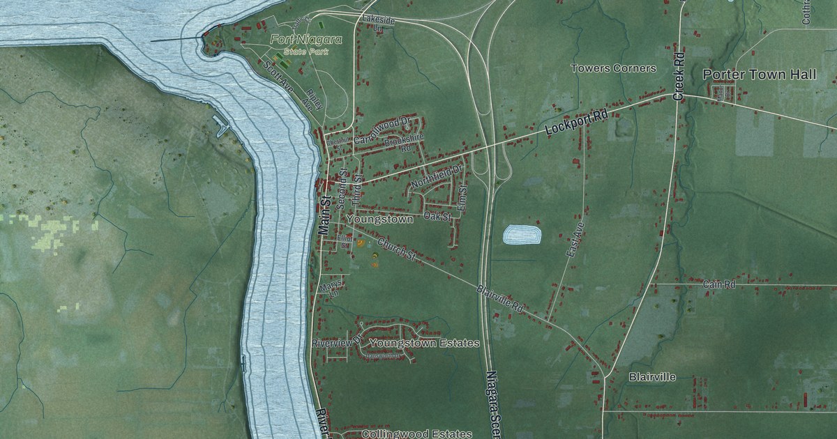 Map of Porter, New York