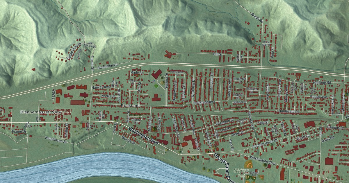 Map of Belpre, Ohio in 2026