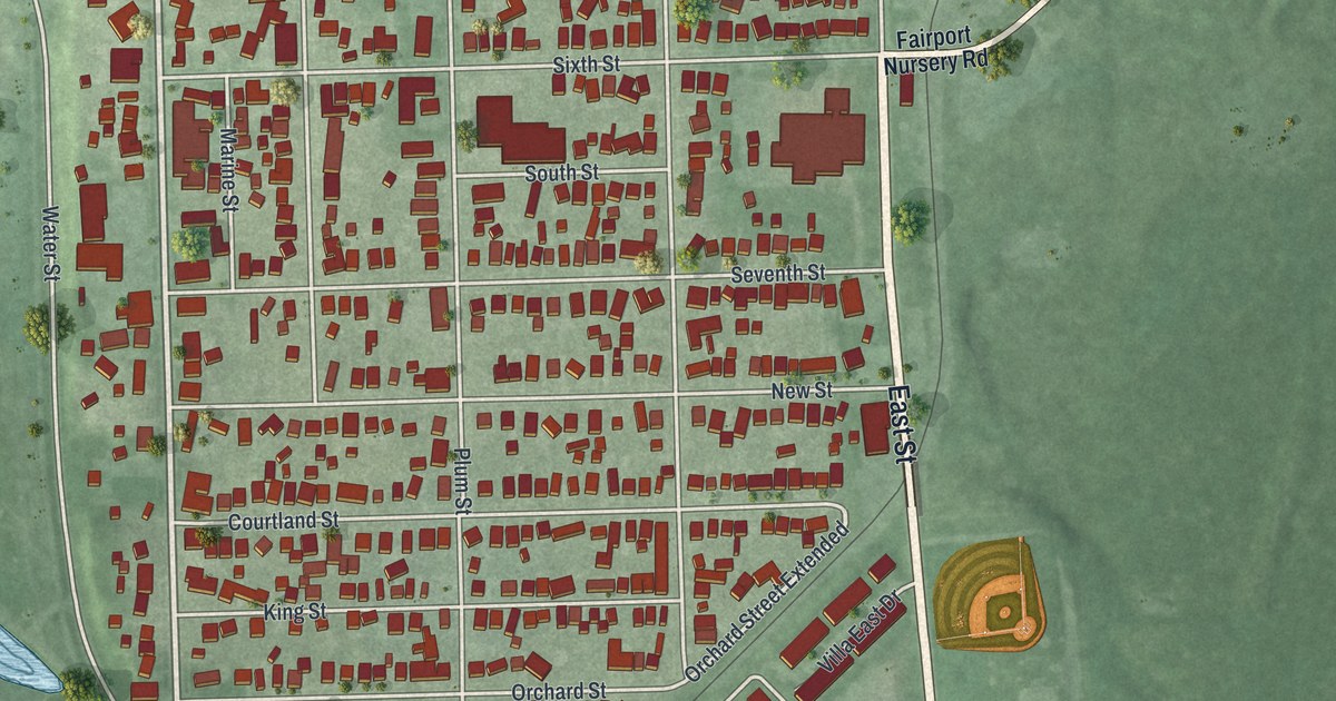 Map of Fairport Harbor, Ohio in 2026