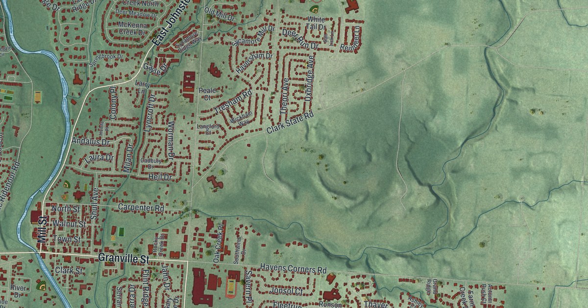 Map of Gahanna, Ohio in 2026