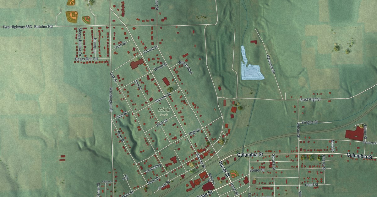 Map of Leetonia, Ohio in 2026