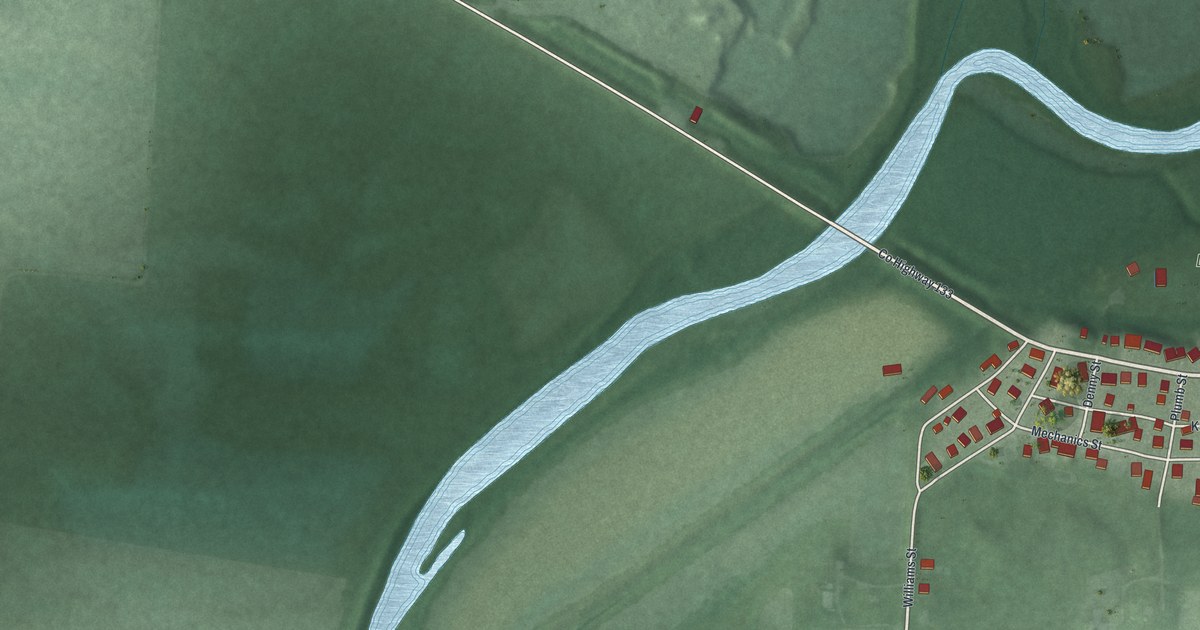 Map of Lockbourne, Ohio in 2026