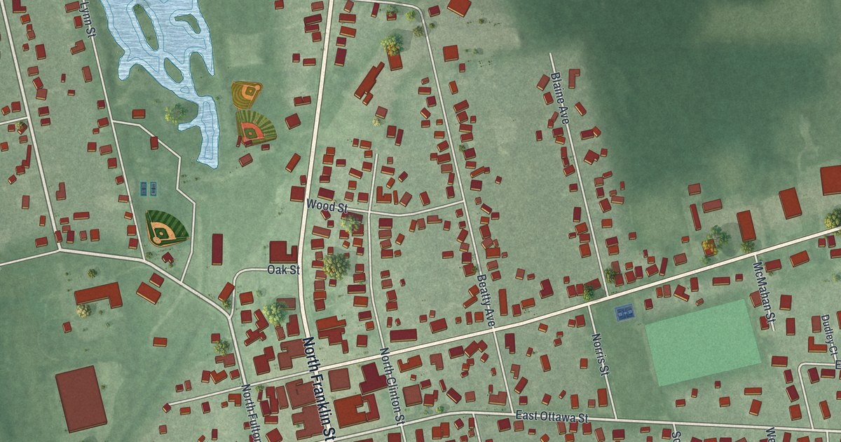 Map of Richwood, Ohio in 2026