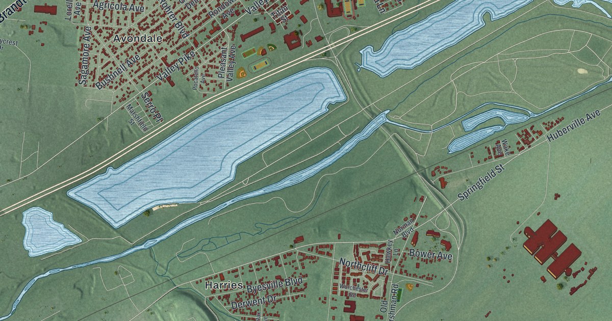 Map of Riverside, Ohio in 2026