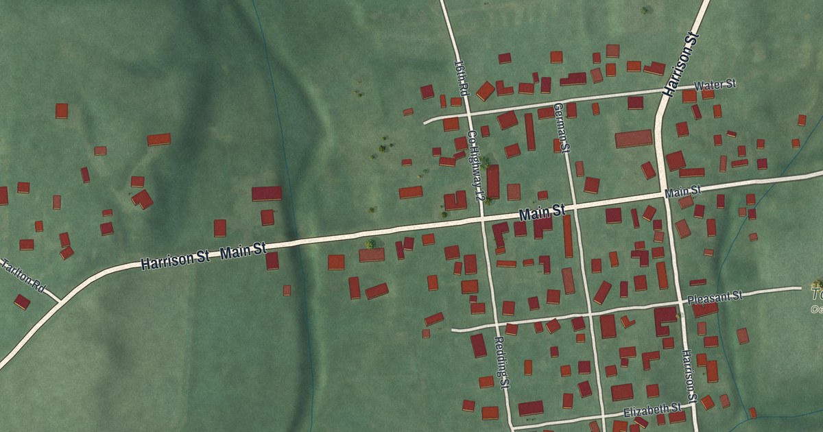 Map of Tarlton, Ohio in 2026