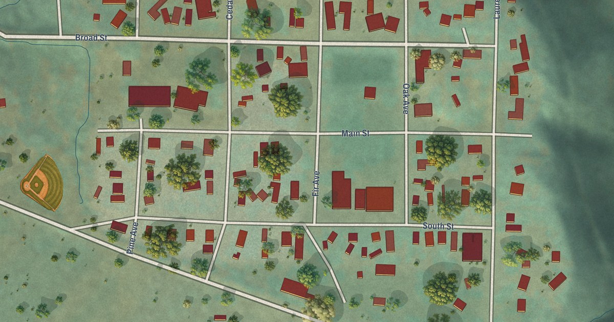 Map of Butte Falls, Oregon in 2026