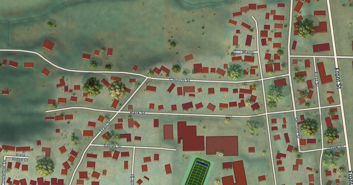 Map of Gaston, Oregon in 2026