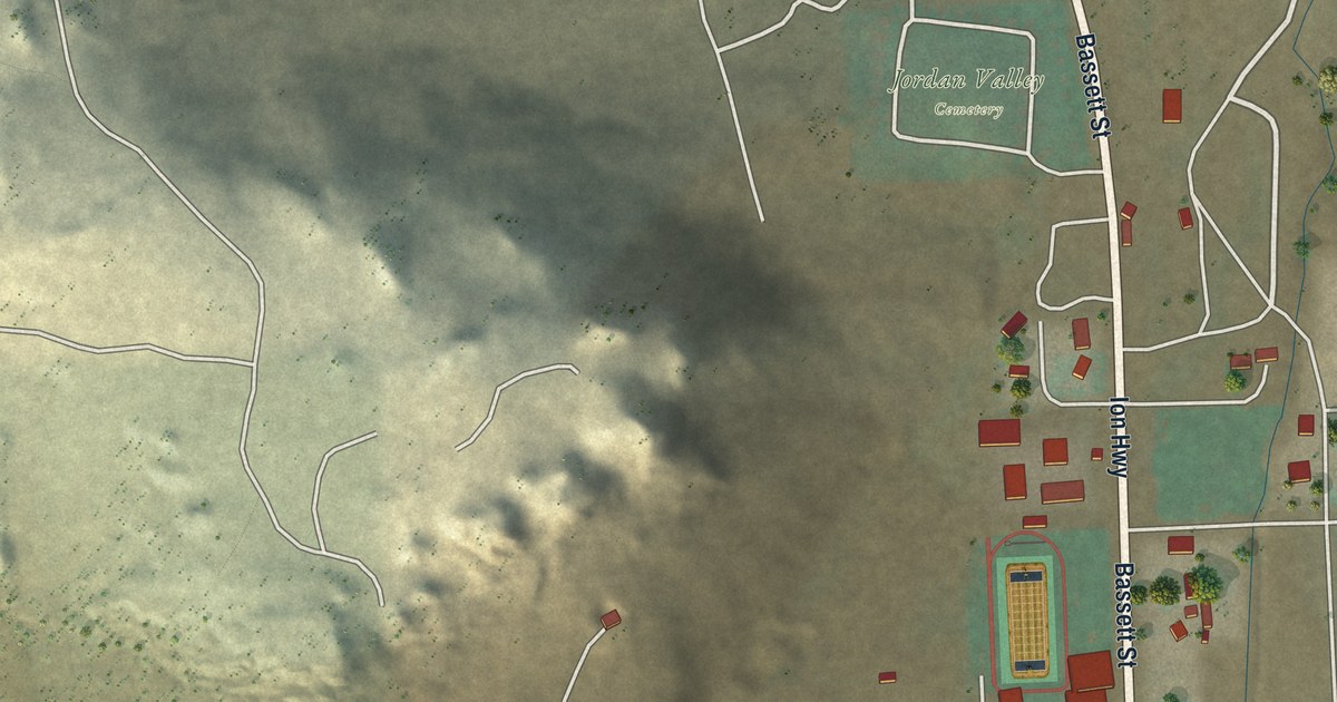 Map of Jordan Valley, Oregon in 2026