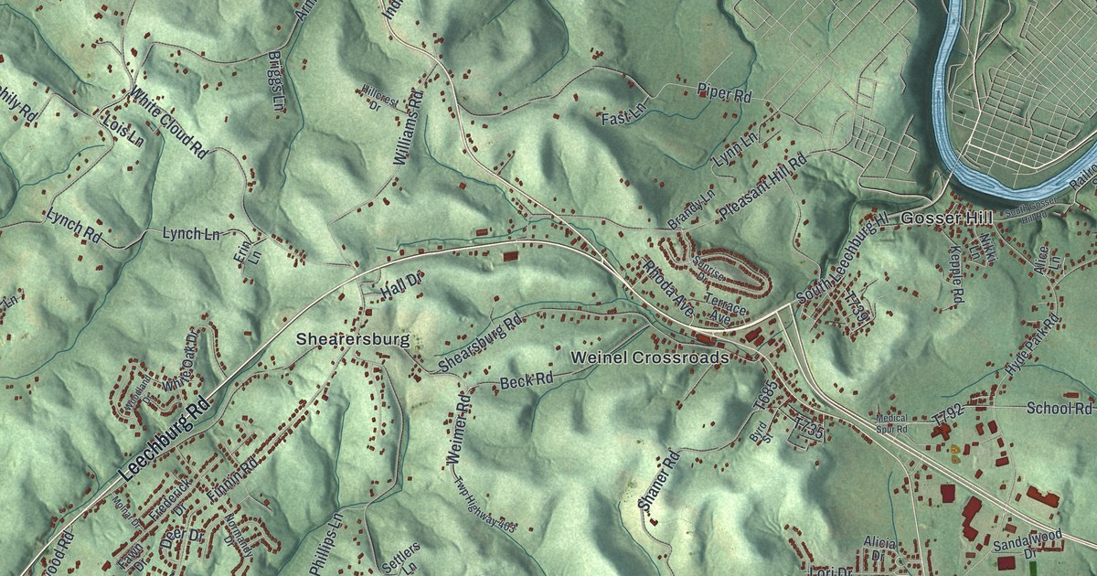 Map of Allegheny, Westmoreland County, Pennsylvania in 2026
