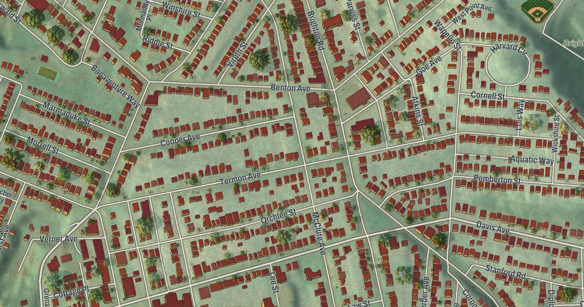 Map of Brighton Heights, Pennsylvania in 2026