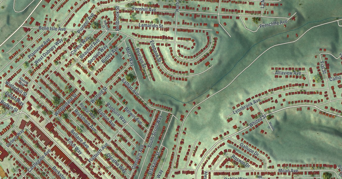 Map of Brookline, Pennsylvania in 2026