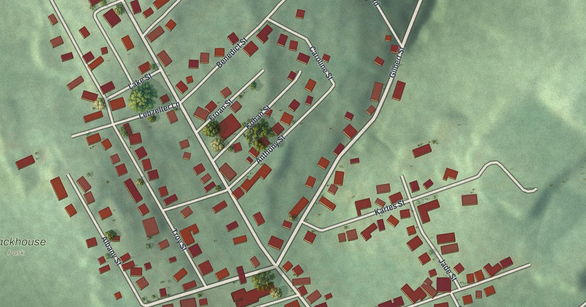 Map of Brownstown, Pennsylvania in 2026