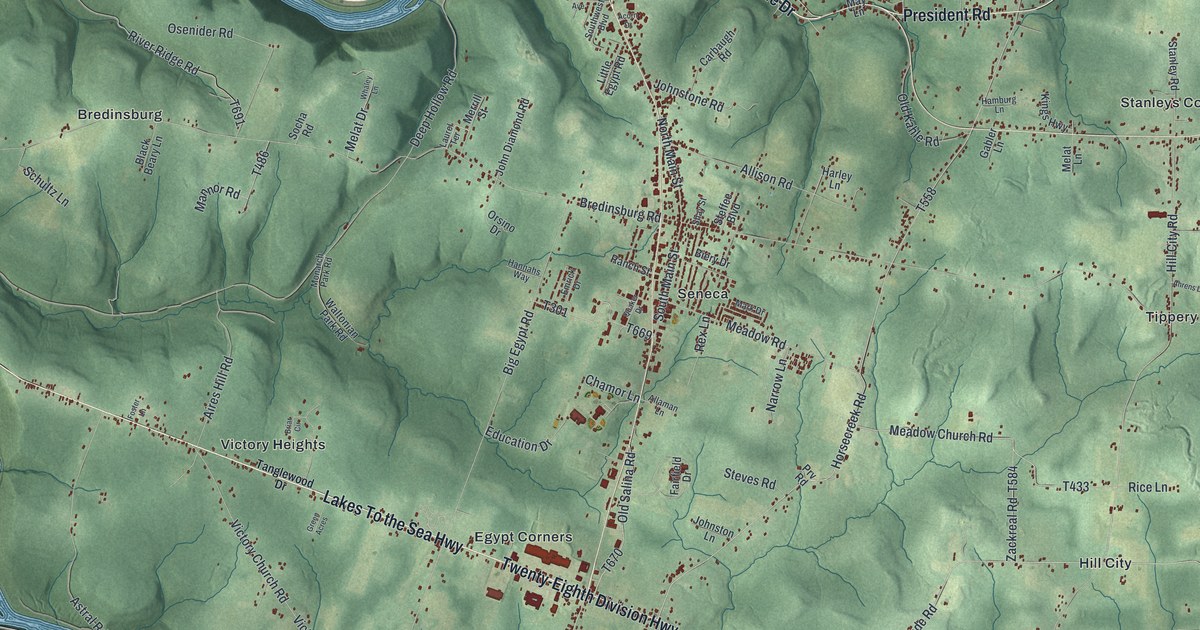 Map of Cranberry, Venango County, Pennsylvania in 2026