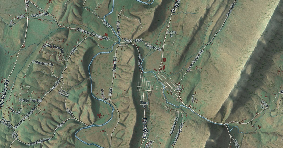 Map of Cromwell, Pennsylvania in 2026