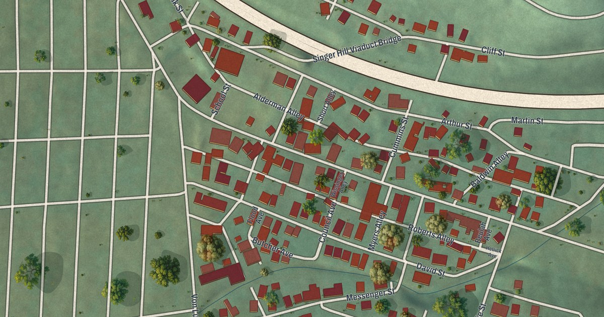 Map of Dale, Pennsylvania in 2026