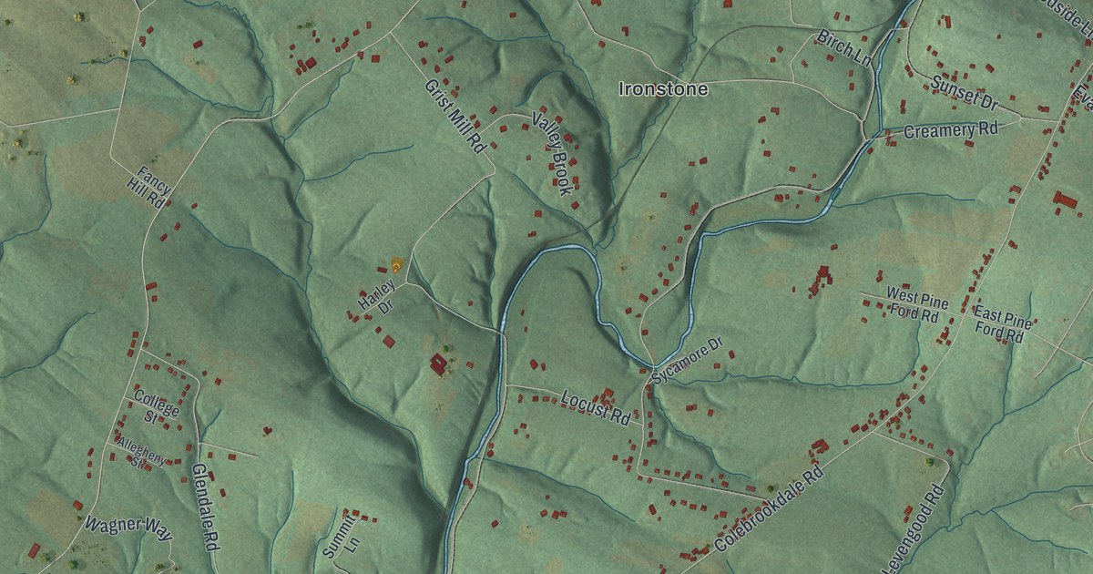 Map of Douglass, Berks County, Pennsylvania in 2026
