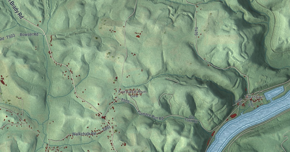 Map of East Franklin, Pennsylvania in 2026