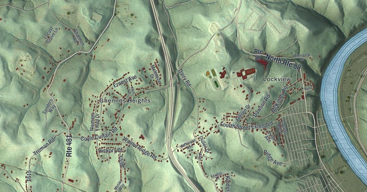 Map of Fallowfield, Pennsylvania in 2026