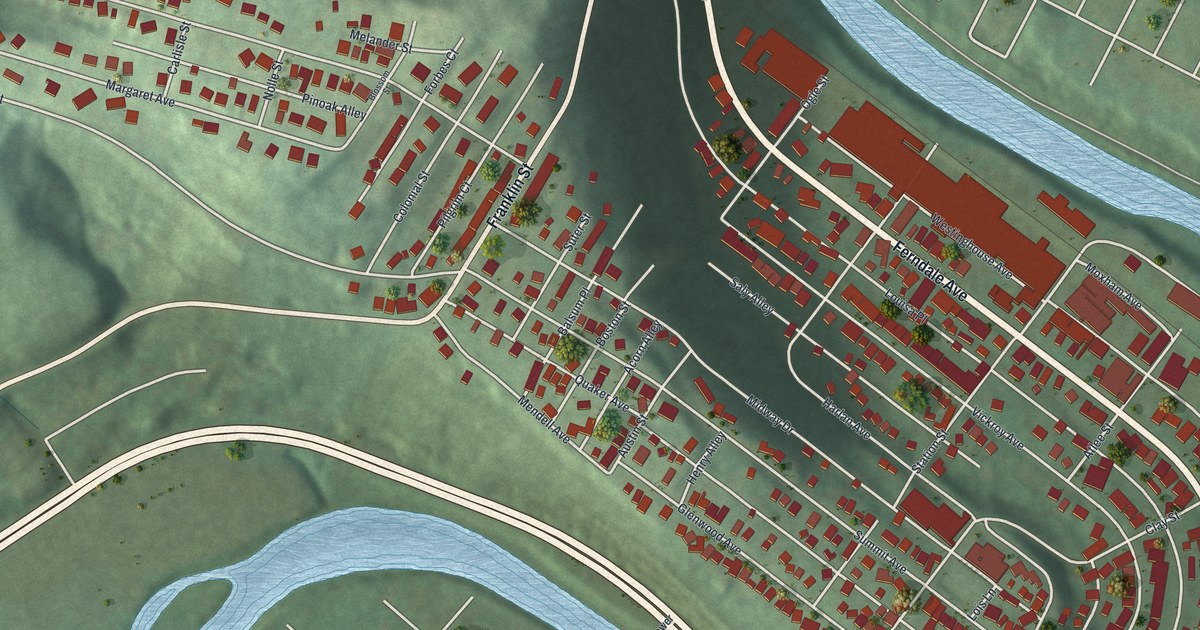 Map of Ferndale, Pennsylvania in 2026