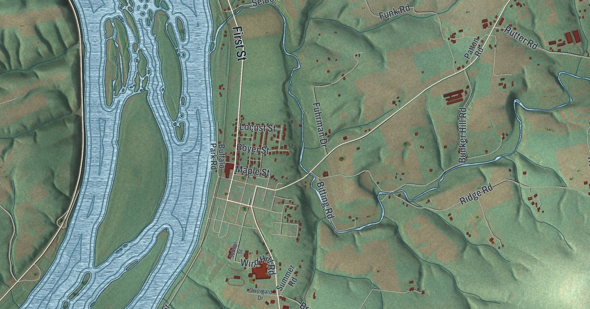 Map of Halifax Township, Pennsylvania in 2026