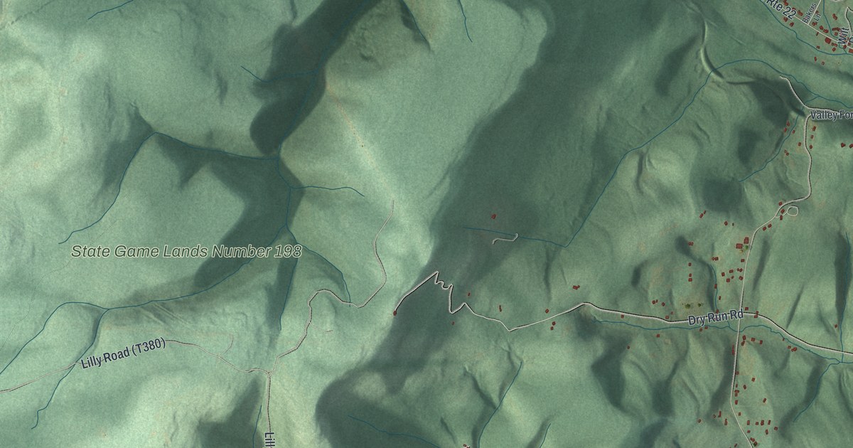 Map of Juniata, Blair County, Pennsylvania in 2026